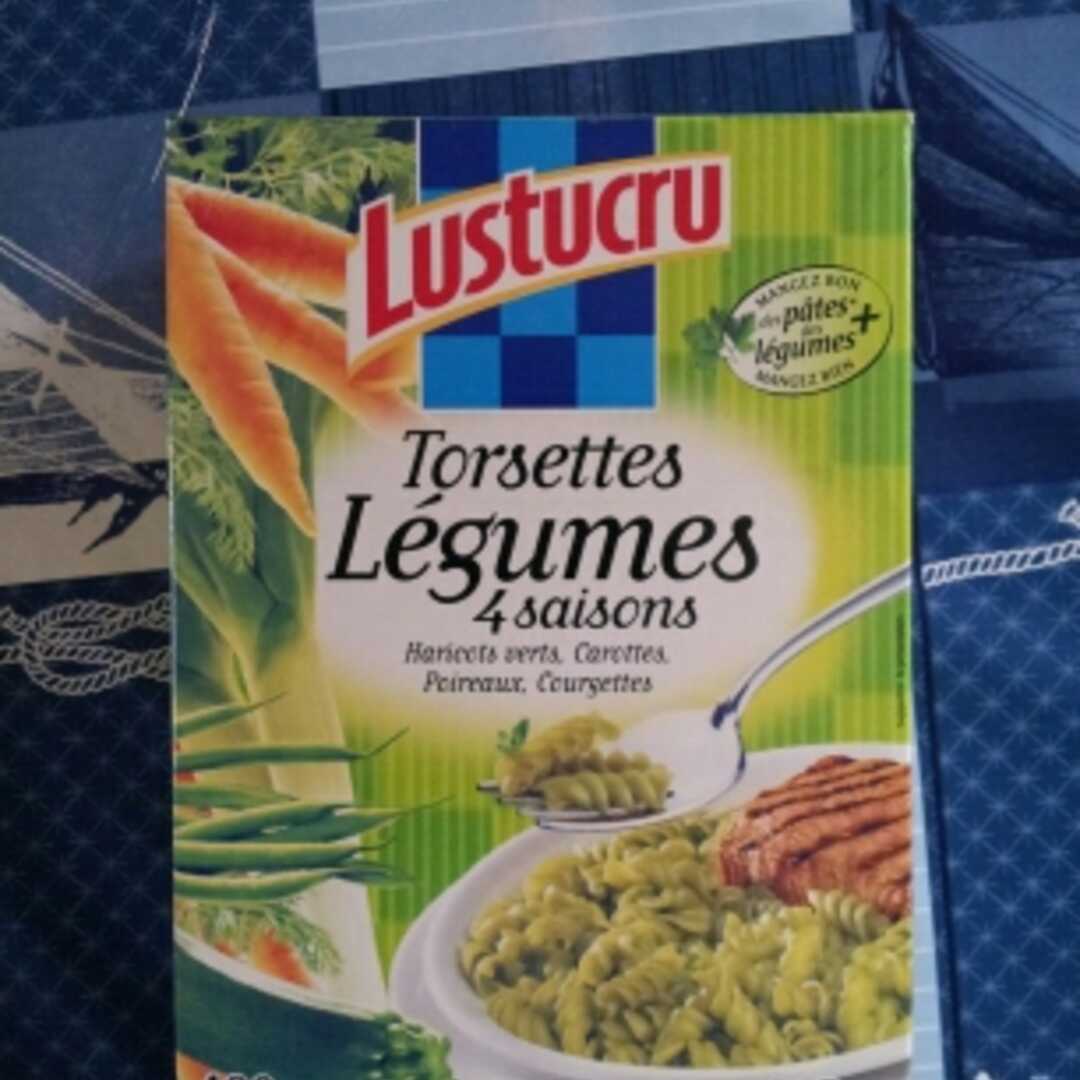 Lustucru Torsettes Légumes 4 Saisons