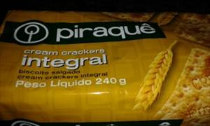 Isabela Biscoito Salgado Cracker Integral