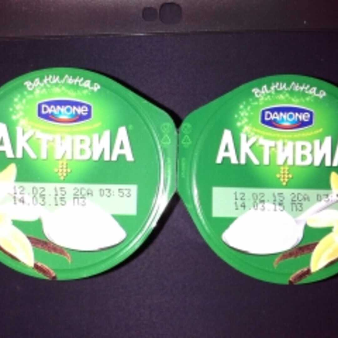 Активиа Биойогурт Термостатный со Вкусом Ванили 3,4%