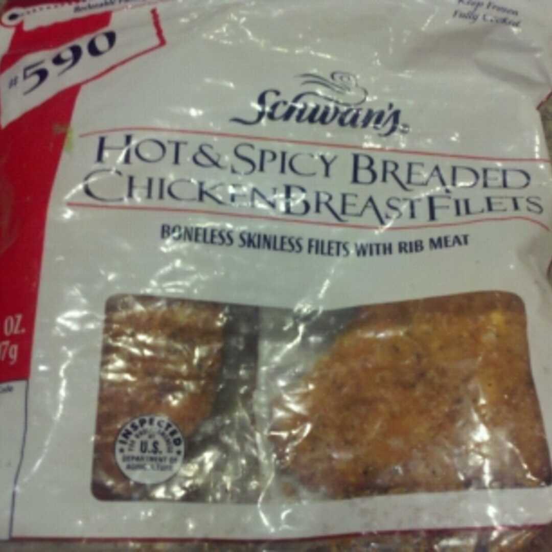 Schwan's Hot & Spicy Chicken Breast Filet