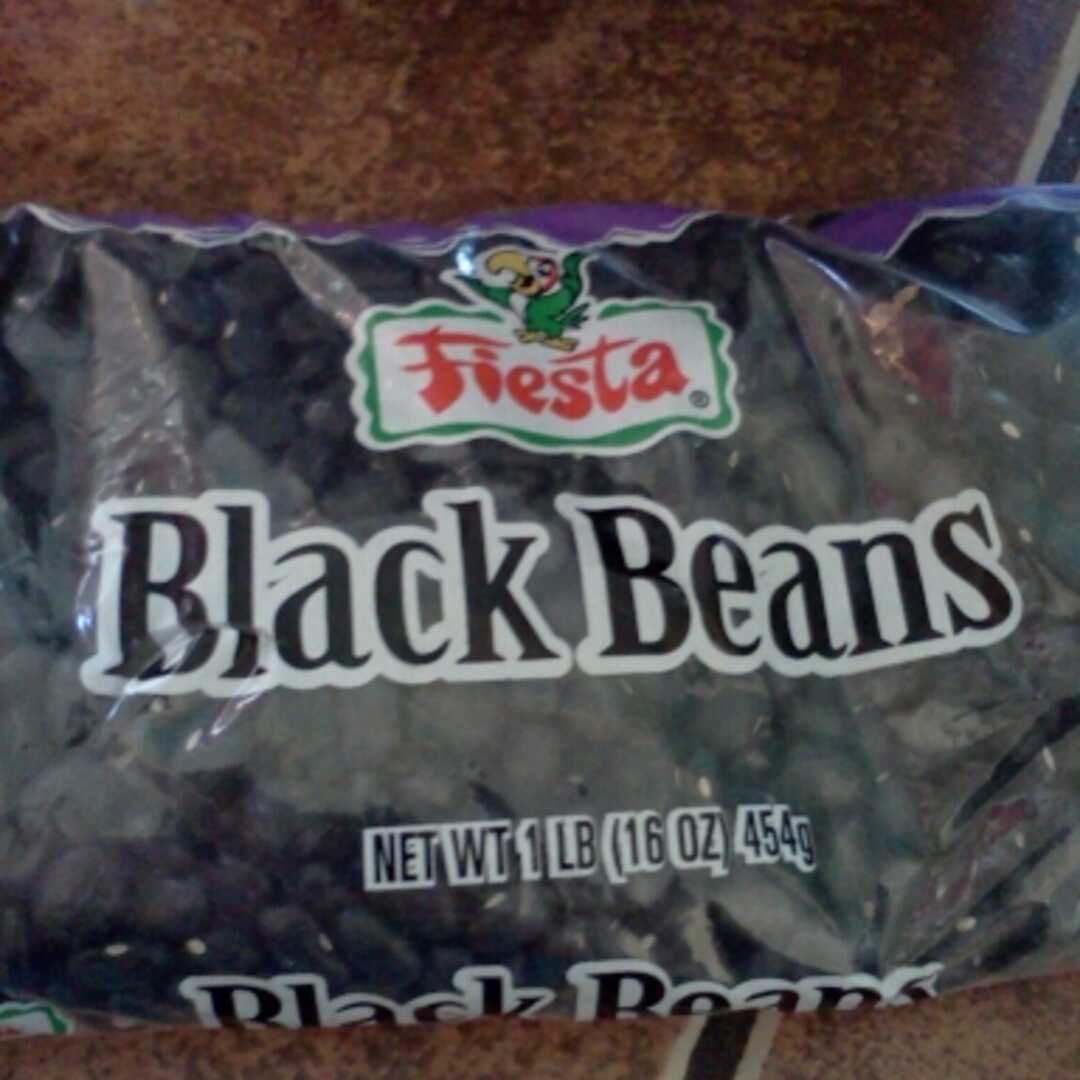 Black Beans (Mature Seeds, with Salt, Cooked, Boiled)
