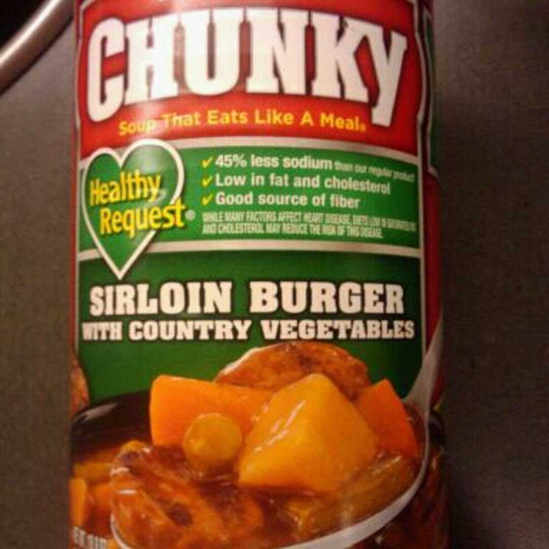 Campbell's Healthy Request Chunky Sirloin Burger with Country Vegetables