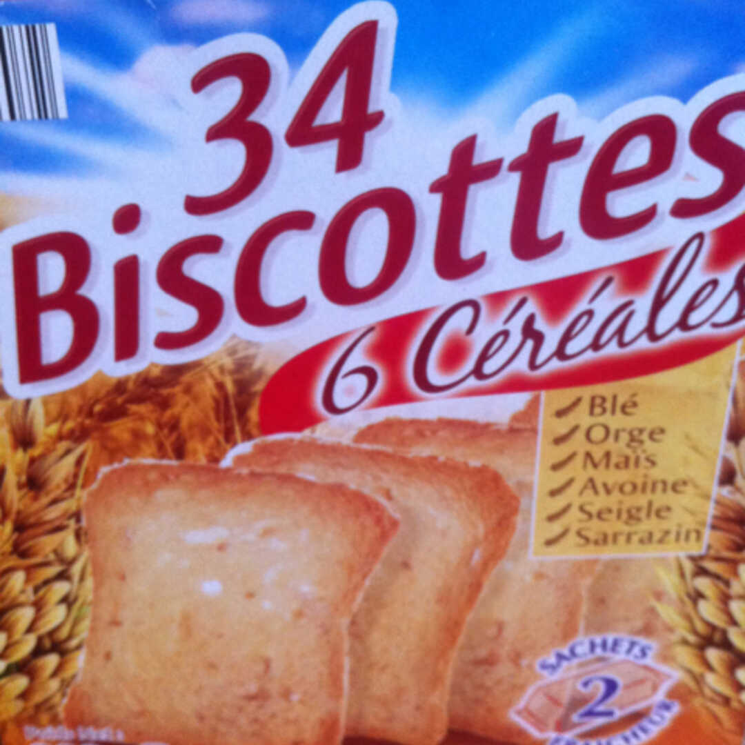 Dia Biscottes 6 Cereales