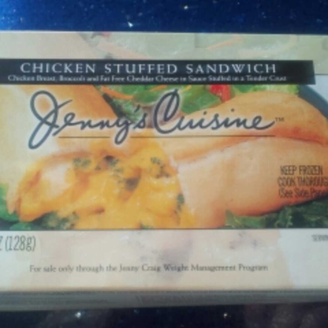 Jenny Craig Chicken Stuffed Sandwich