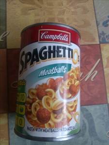 Campbell's Spaghettio's with Meatballs