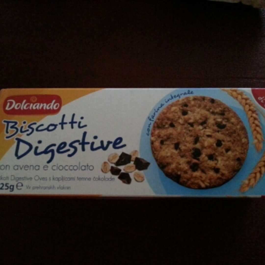 Dolciando & Dolciando Biscotti Digestive con Avena e Cioccolato