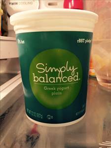Simply Balanced Greek Yogurt Plain