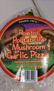 Trader Joe's Roasted Portabella Mushroom & Garlic Pizza