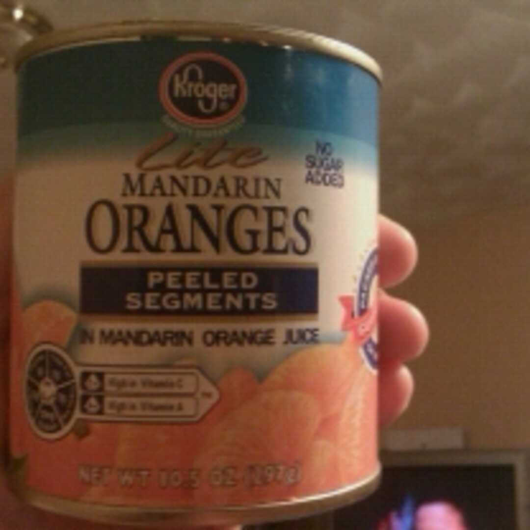 Kroger Lite Mandarin Oranges