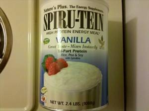 Nature's Plus Spiru-Tein Vanilla Soy Protein Powder