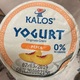 Kalos Yogurt Greco Pesca 0%