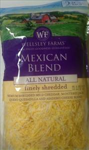 Wellsley Farms Mexican Blend Finely Shredded Cheese