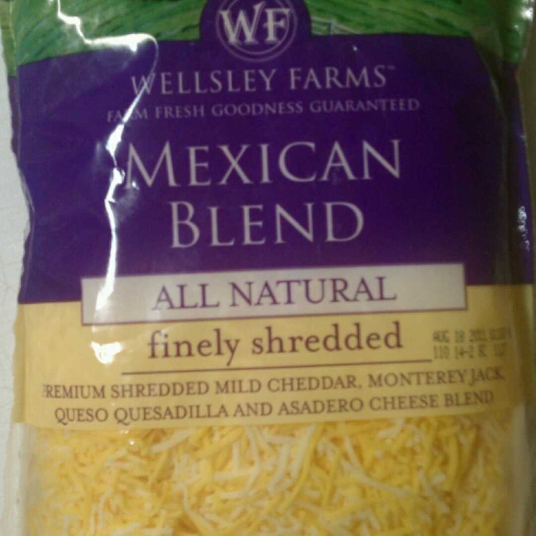 Wellsley Farms Mexican Blend Finely Shredded Cheese