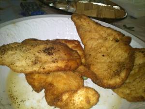 Fried Chicken Breast No Coating (Skin Not Eaten)