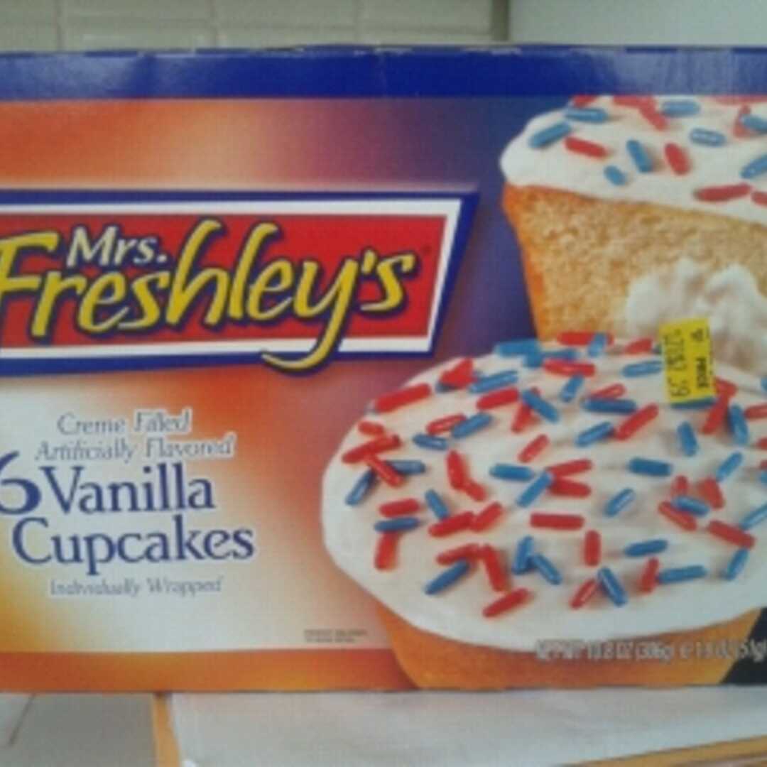 Mrs. Freshley's Vanilla Cupcakes