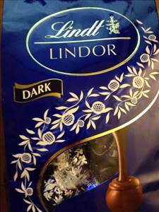 Lindt Lindor Dark Chocolate Truffles with a Smooth Filling