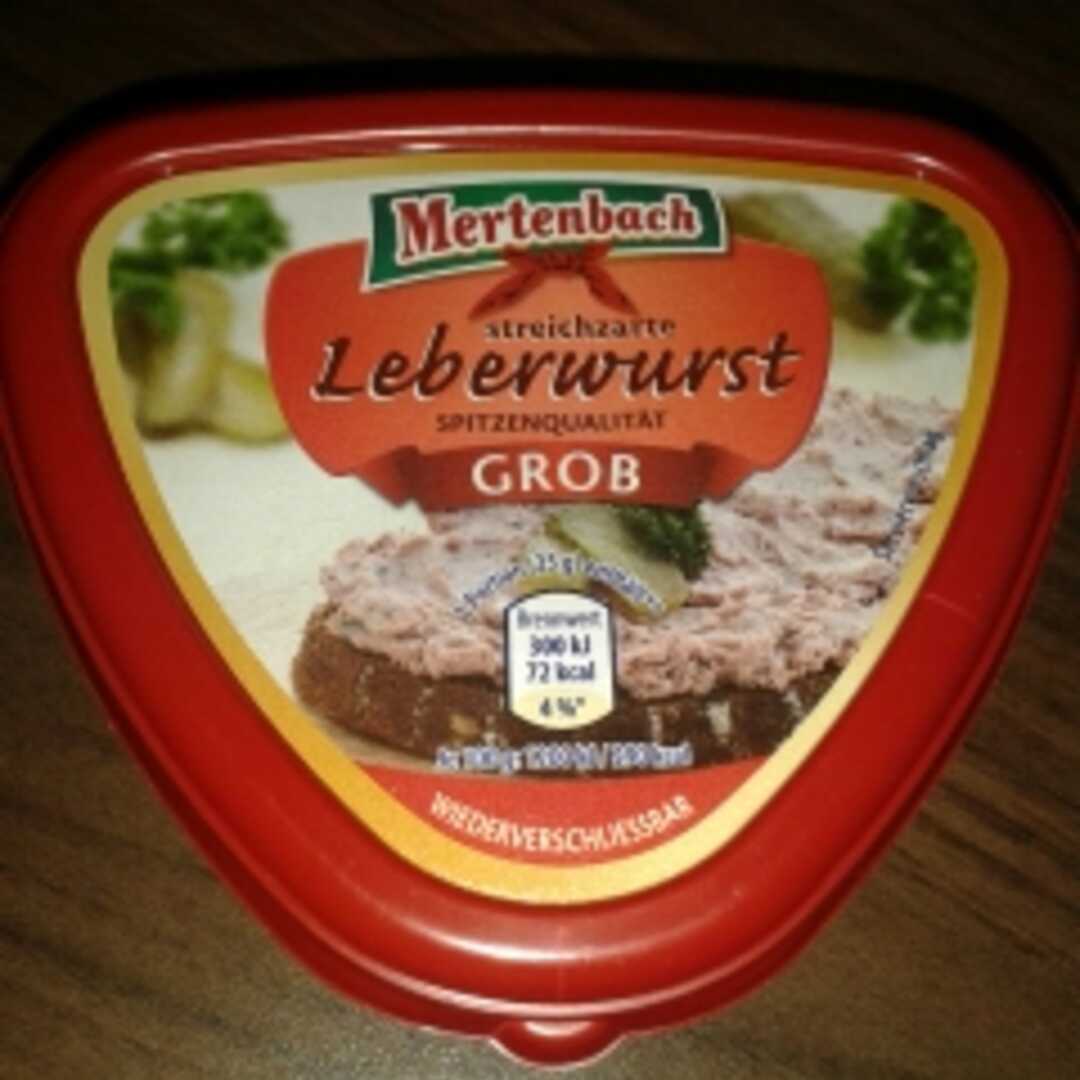 Mertenbach Leberwurst Grob
