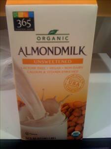 365 Organic Almond Milk