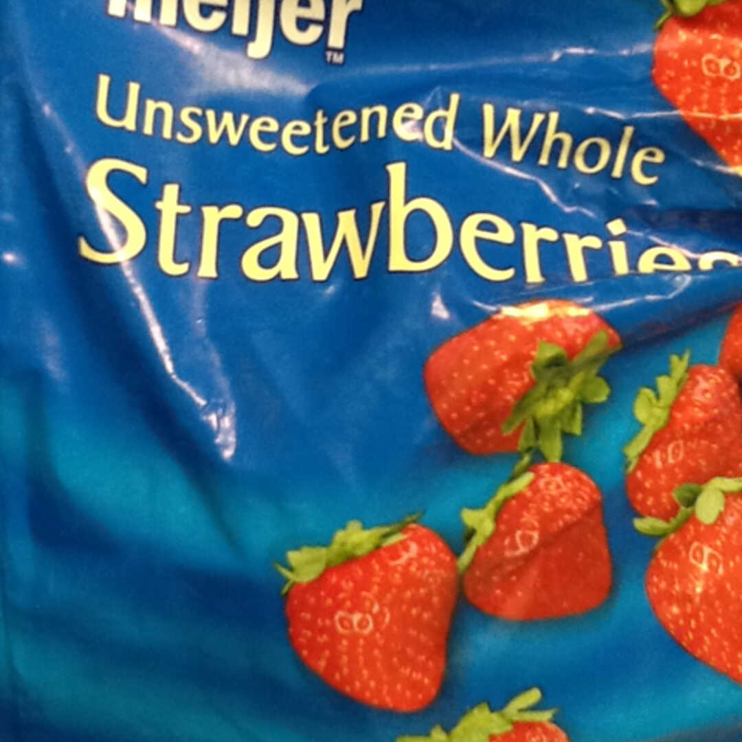 Meijer Unsweetened Whole Frozen Strawberries
