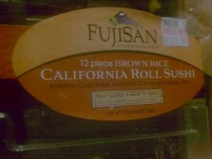 Fujisan Brown Rice California Rolls