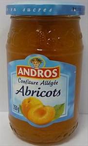 Andros Confiture Allégée Abricots