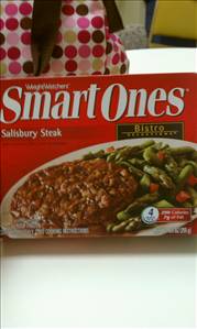 Smart Ones Bistro Selections Salisbury Steak with Mushroom Gravy and Asparagus