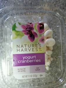 Nature's Harvest Yogurt Covered Cranberries