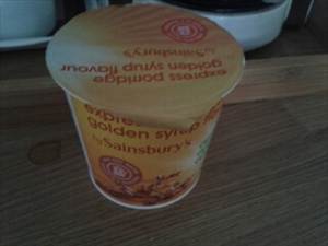 Sainsbury's Express Porridge Golden Syrup Flavour