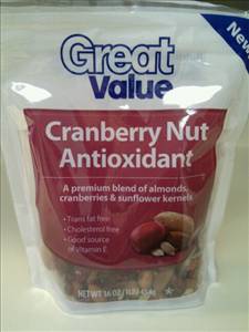 Great Value Cranberry Nut Antioxidant