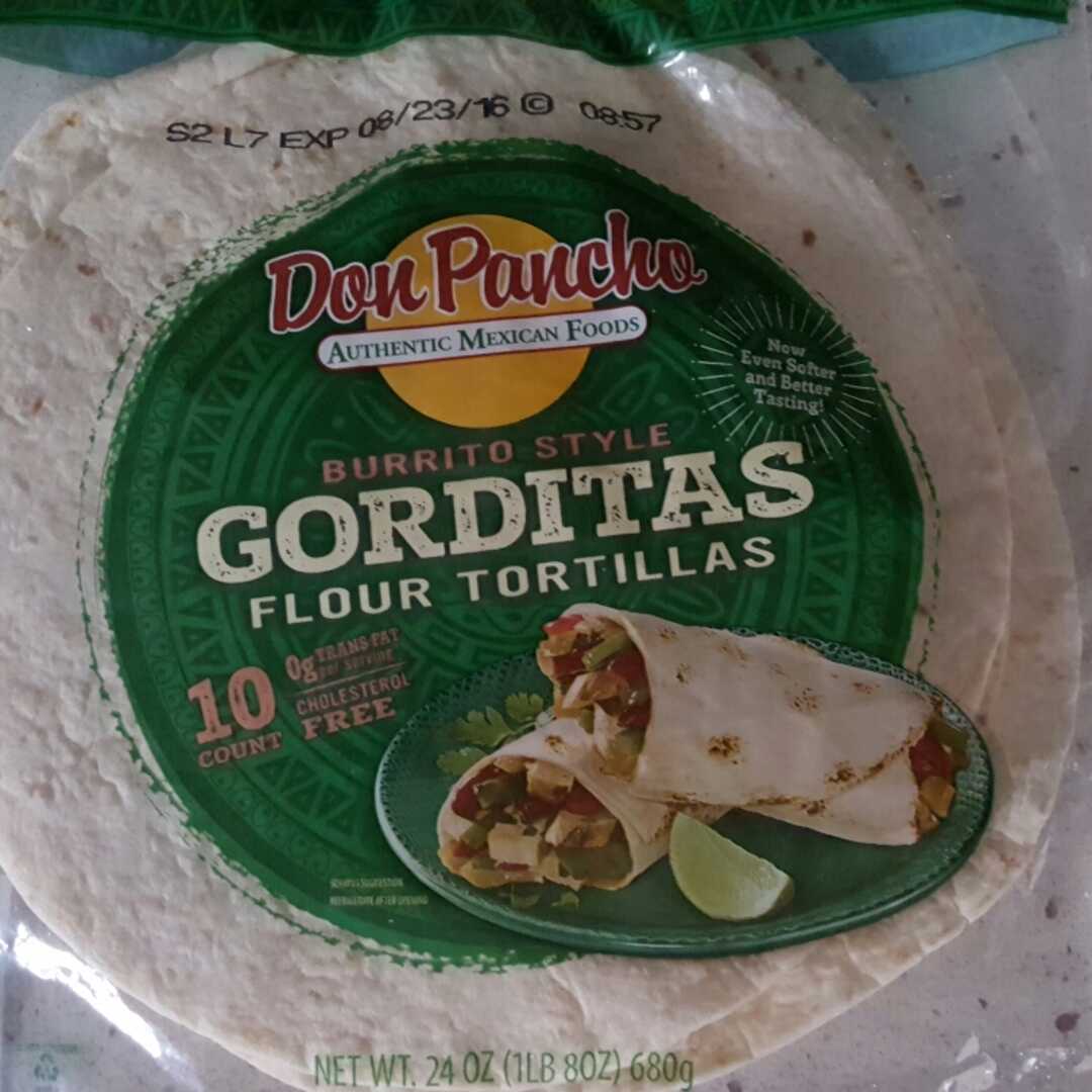 Don Pancho Gorditas Flour Tortillas Burrito Style (62g)