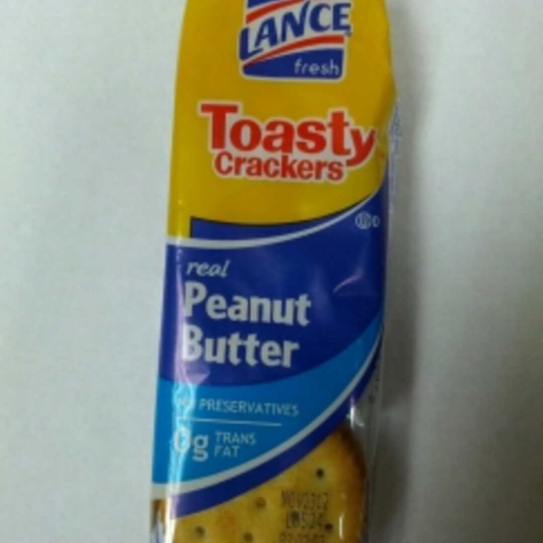 Lance Toasty Crackers with Real Peanut Butter (Package)