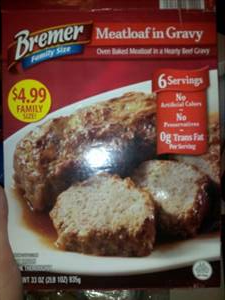 Bremer Meatloaf in Gravy