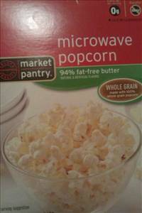 Market Pantry 94% Fat-free Butter Microwave Popcorn
