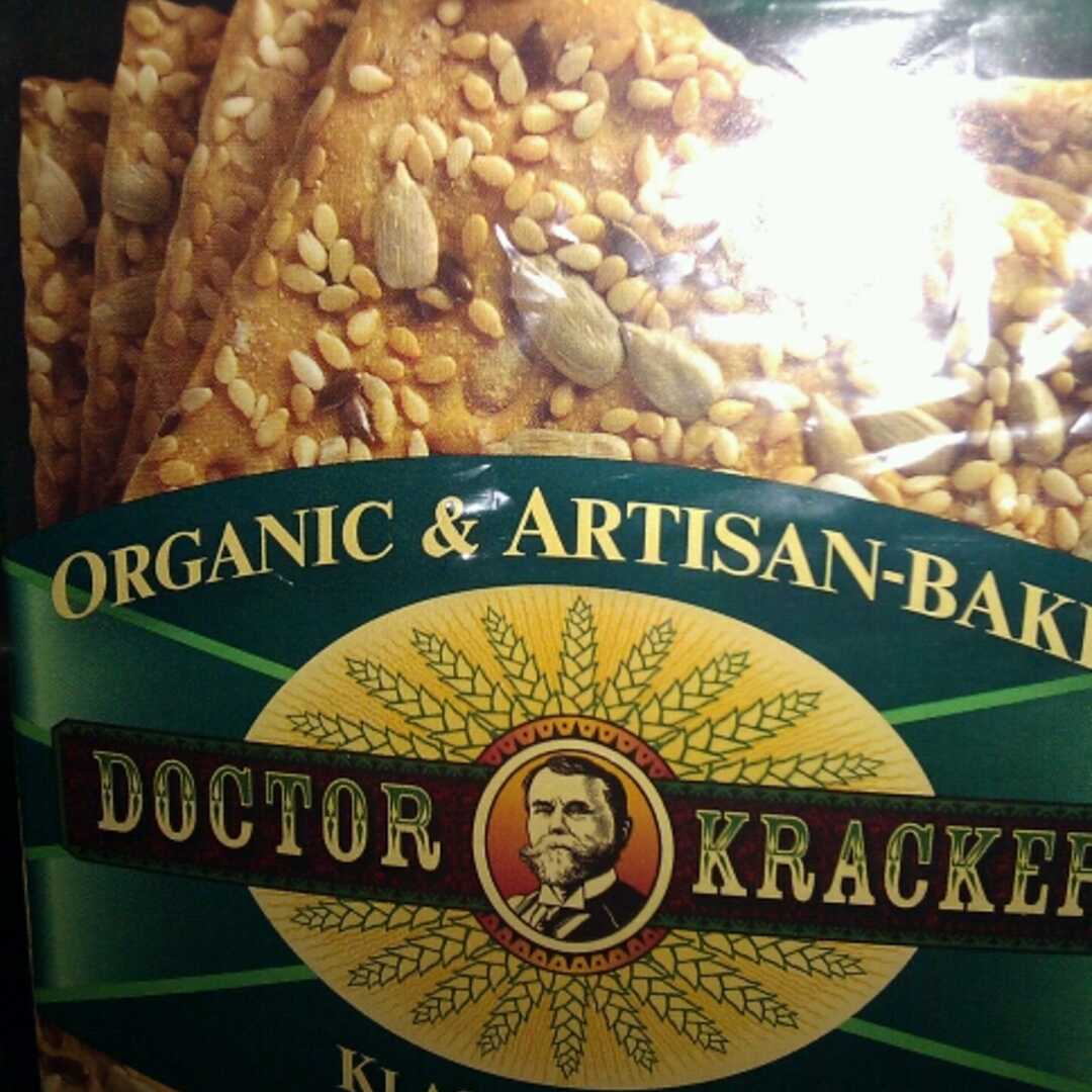 Doctor Kracker Organic & Artisan-Baked Whole Grain Klassic 3 Seed