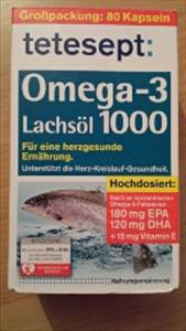 Tetesept Omega-3 Lachsöl 1000