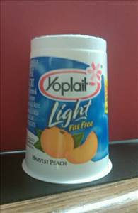 Yoplait Light Fat Free Yogurt - Harvest Peach (6 oz)