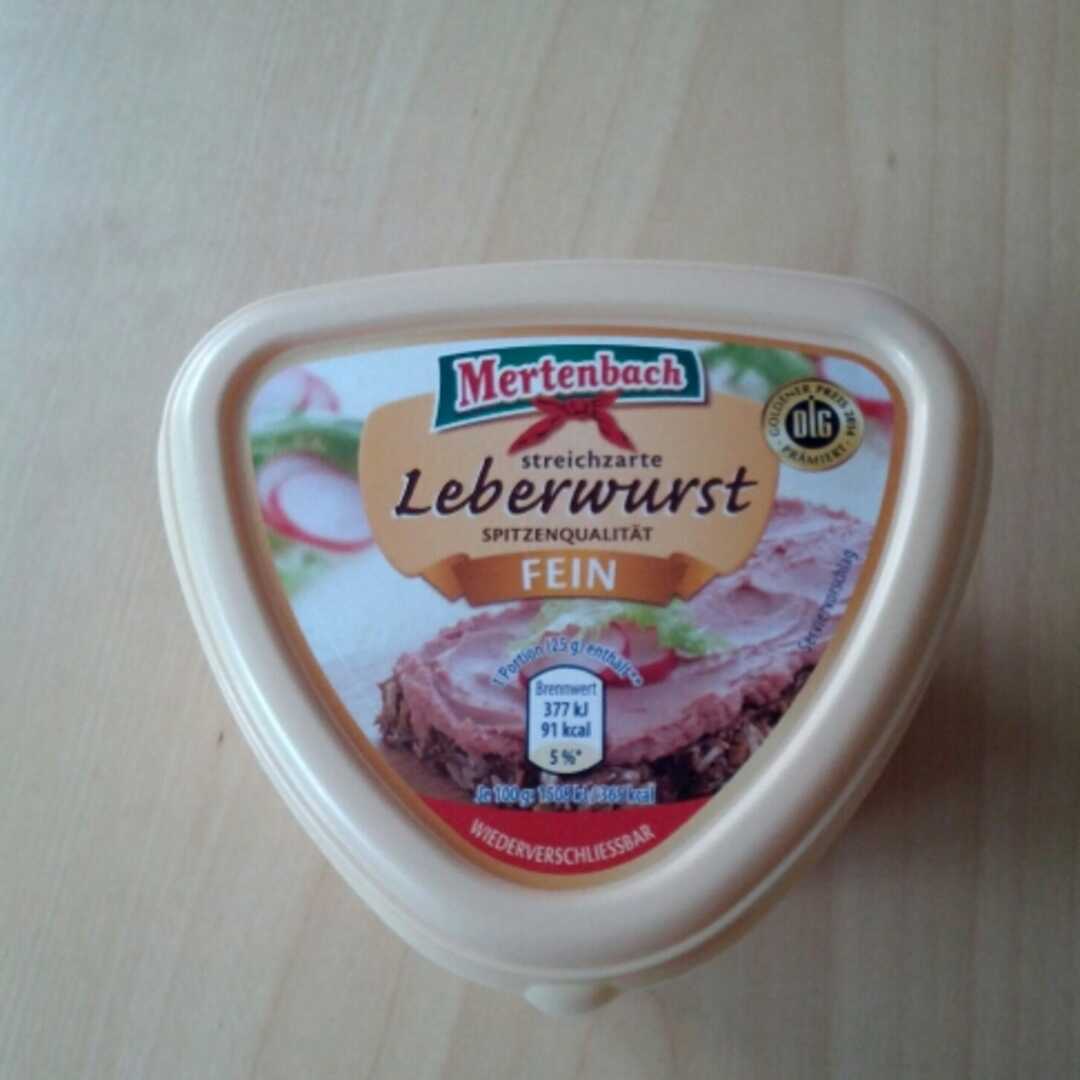 Mertenbach Leberwurst Fein