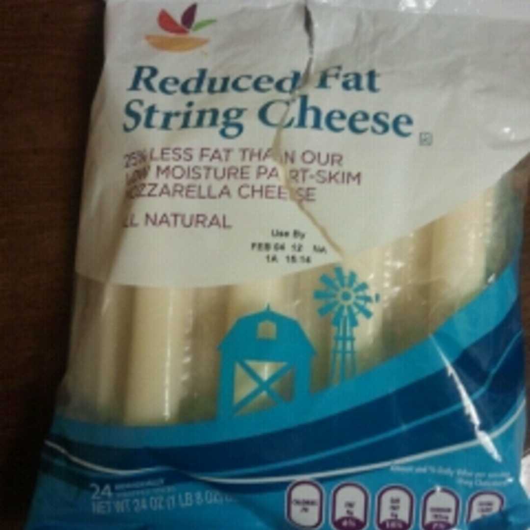 Stop & Shop Reduced Fat Mozzarella String Cheese