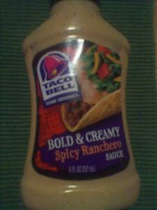 Taco Bell Bold & Creamy Spicy Ranchero Sauce