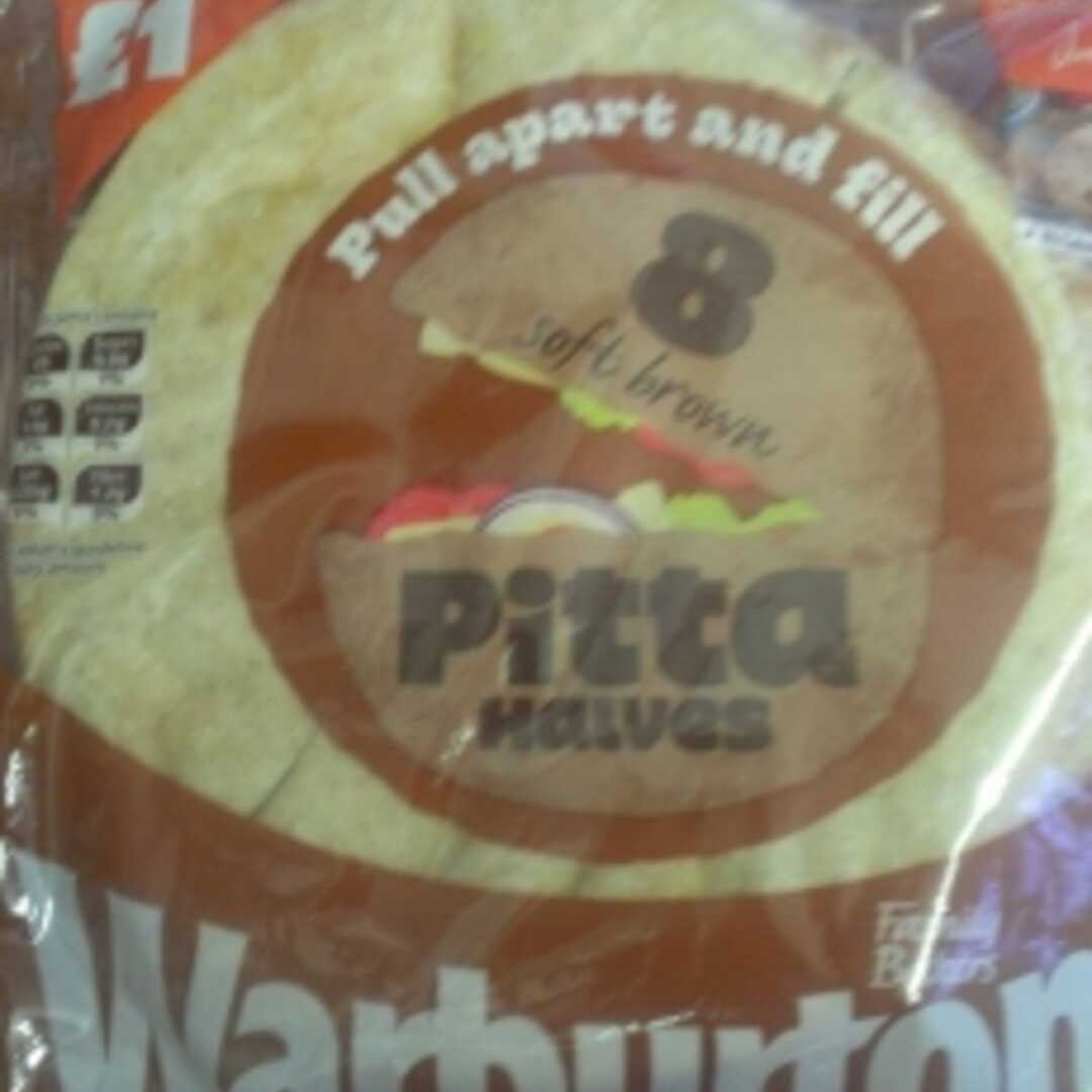 Warburtons Soft Brown Sandwich Pittas