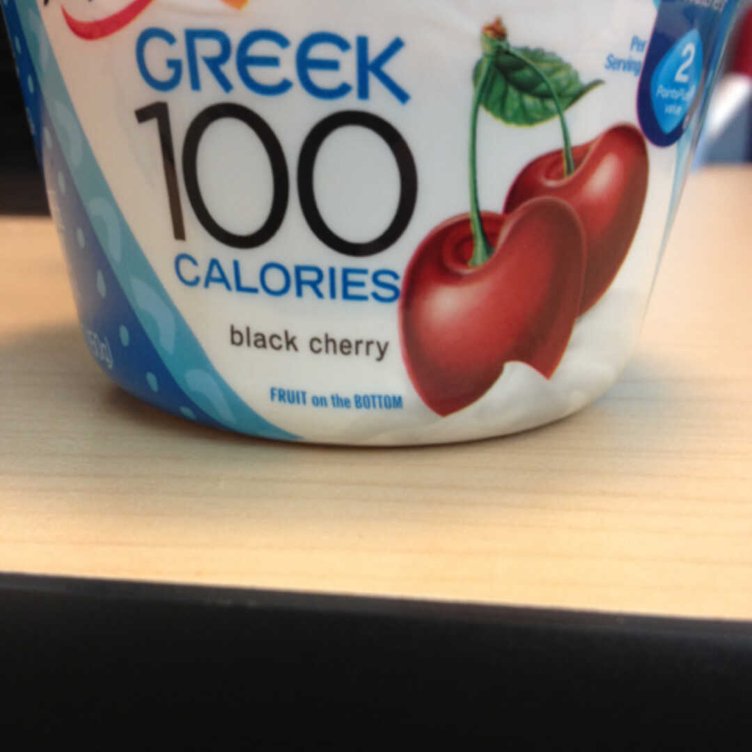 Yoplait Greek 100 Yogurt - Black Cherry