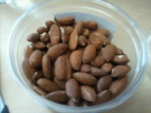 Dry Roasted Almonds (Without Salt Added)