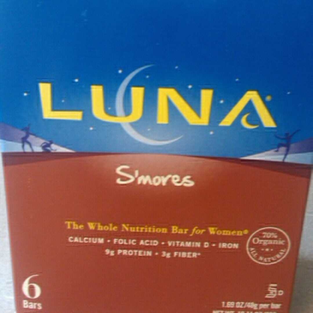 Luna Whole Nutrition Bar for Women - S'mores