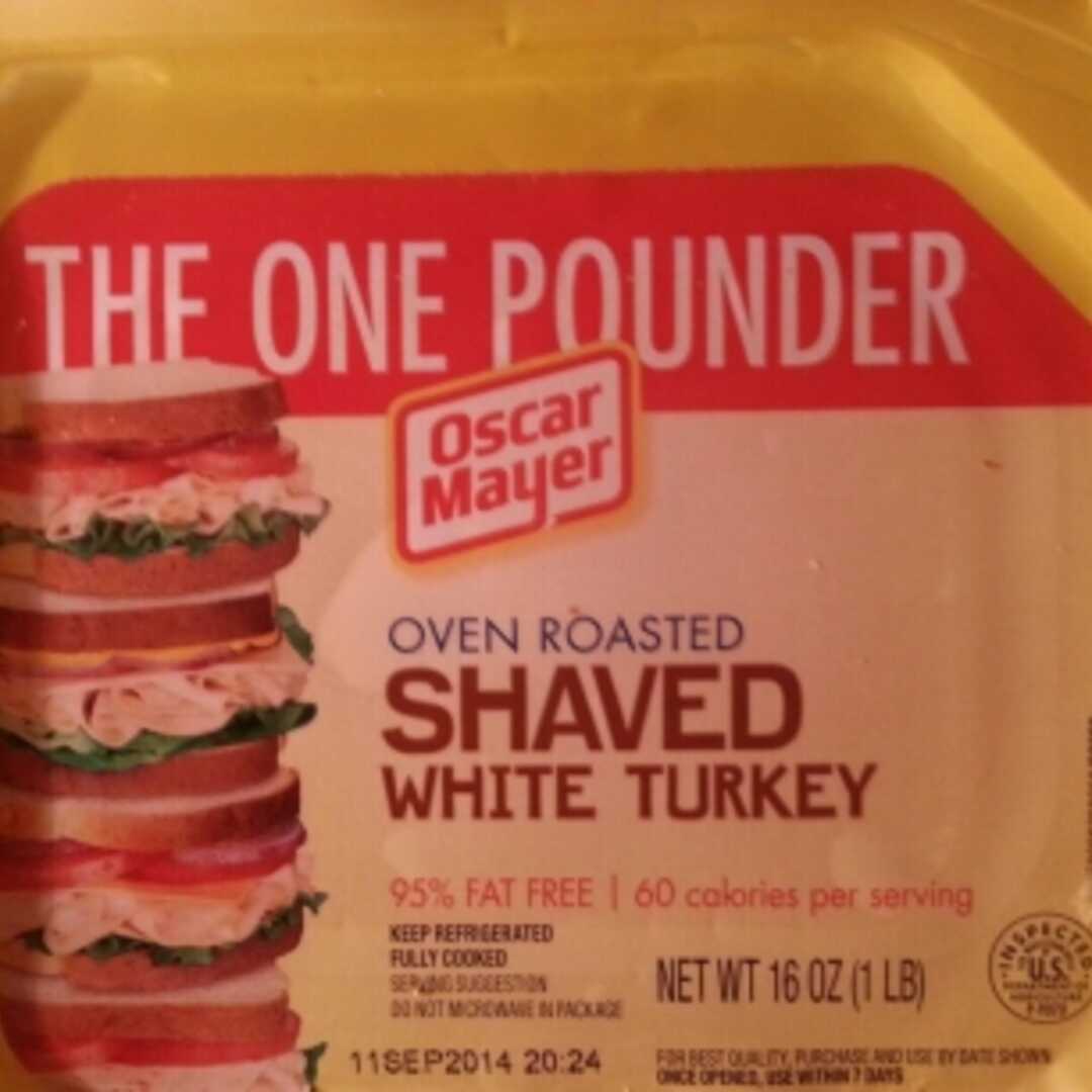 Oscar Mayer Oven Roasted Shaved White Turkey