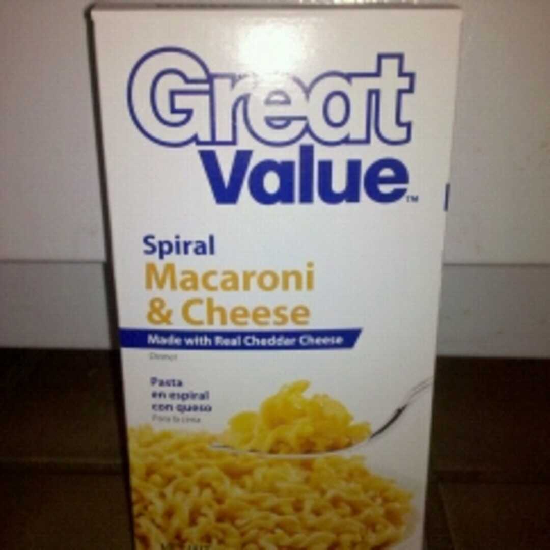 Great Value Spiral Macaroni & Cheese Dinner