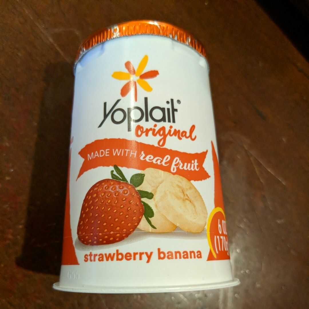 Yoplait Original 99% Fat Free Yogurt - Strawberry Banana