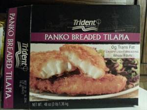 Trident Seafoods Panko Breaded Tilapia