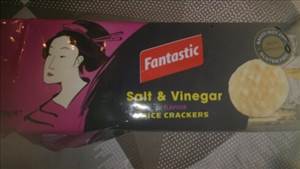 Fantastic Salt & Vinegar Rice Crackers