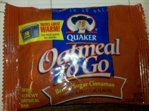 Quaker Oatmeal Breakfast Squares - Brown Sugar Cinnamon