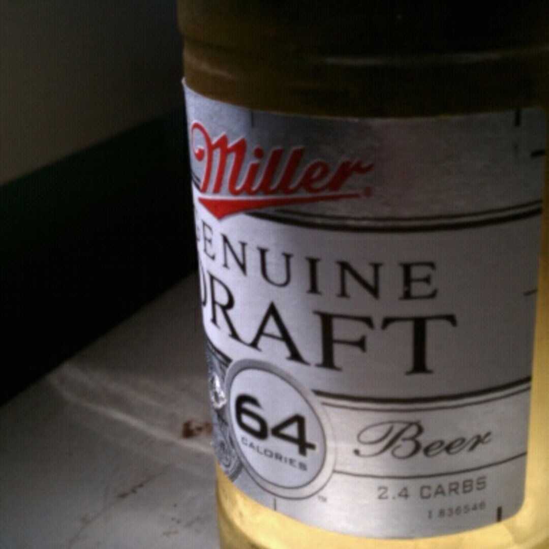 Miller Brewing Company Genuine Draft 64